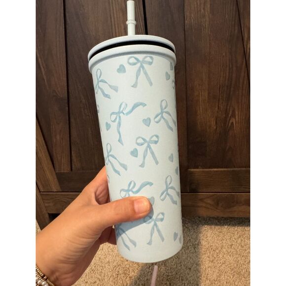 Hydrapeak Blue Bow Tumbler - Picture 1 of 1
